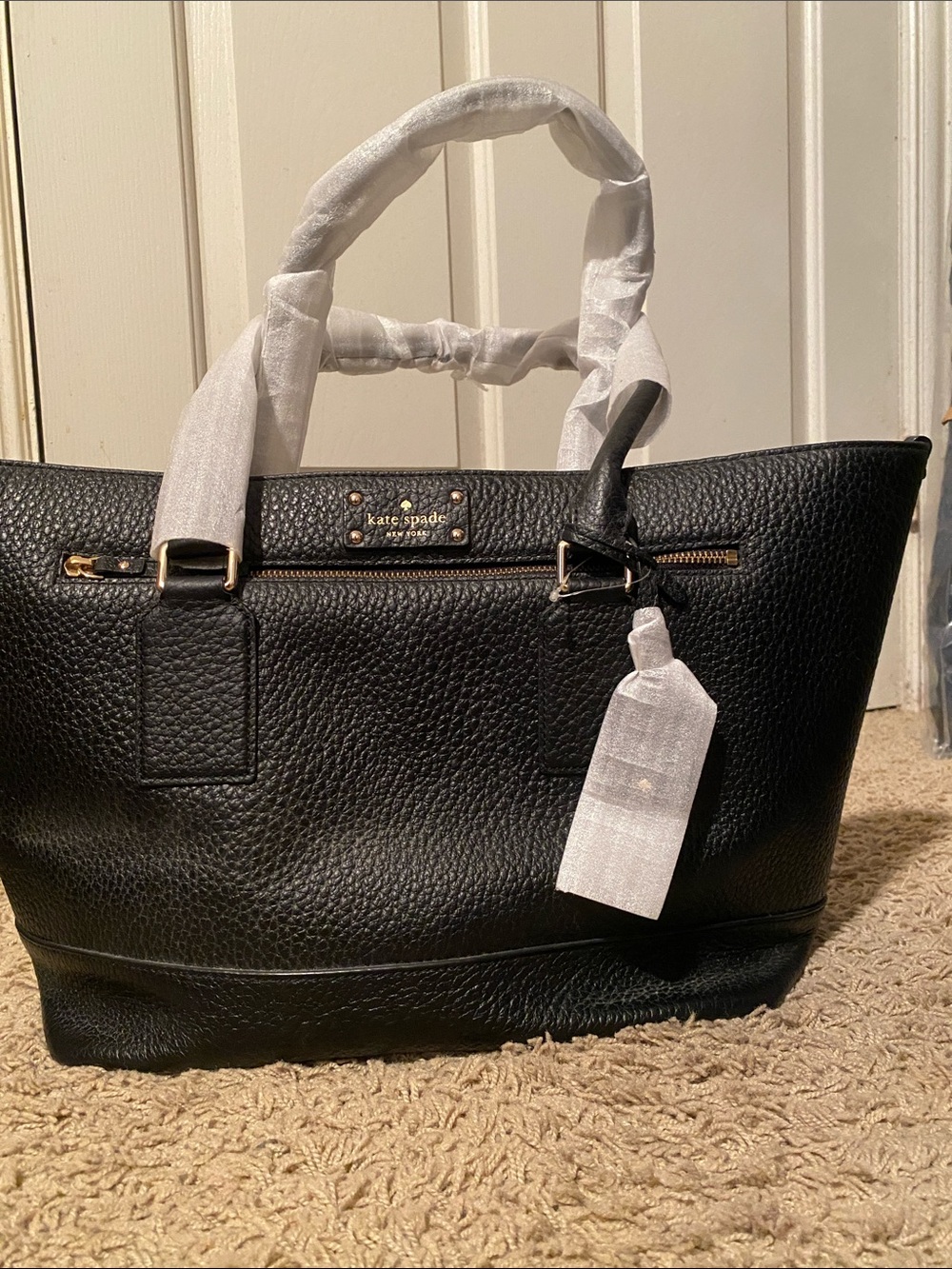 Classic Kate Spade tote bag